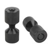 2 Pcs Two Hole Pins Set Aluminium 2 Hole Pipe