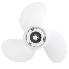 3-Blade Aluminum PrOpeller Marine 7 Spline Tooth Outboard PrOpeller Replacement 6G1-45943-00-El 8 1/2 X 7 1/2 Fit for Yamaha Outboard Engine 6-8Hp for Outboard PrOpeller 6G1-45943-00-El PrOpeller Repl