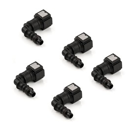 LST 5x Schnellverschluss Kraftstoffleitung Schlauchkupplung L-Stück 6,3x6mm