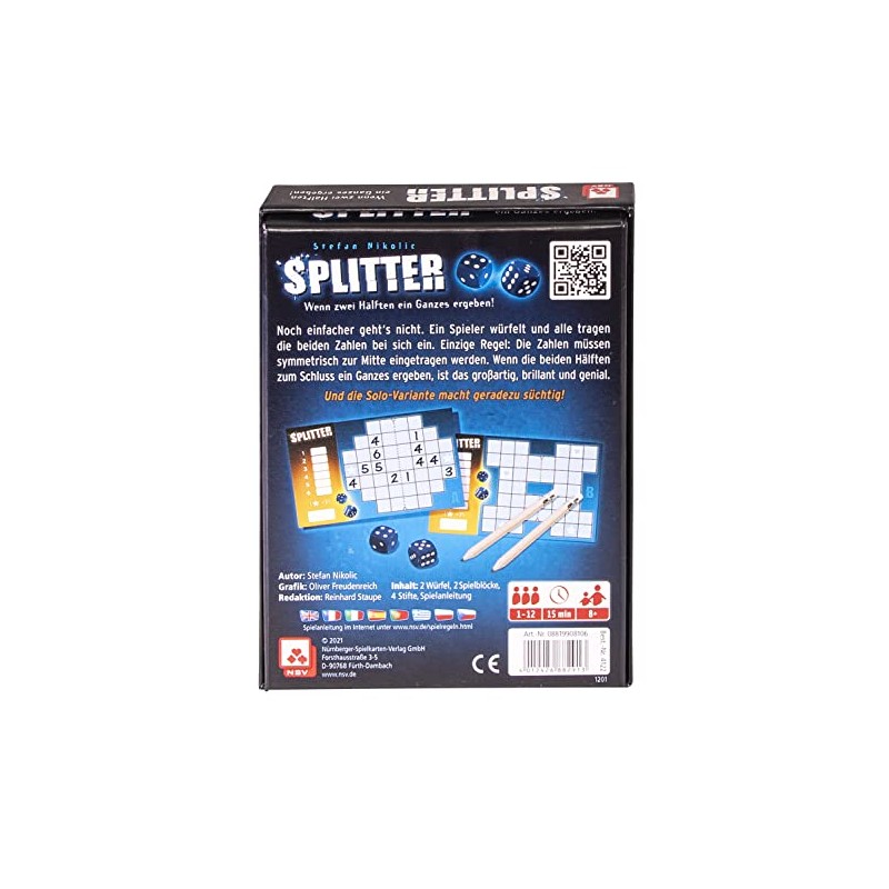 NSV - 4122 - Splitter - Dice Game
