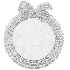 FRCOLOR Manicure Nail Mixing Palette Nail Display Board for Art Smooth for Home Salon Use Bow Design