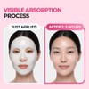 Collagen Hydrogel Face Mask with Niacinamide, NEXTBEAU Korean Sheet Mask