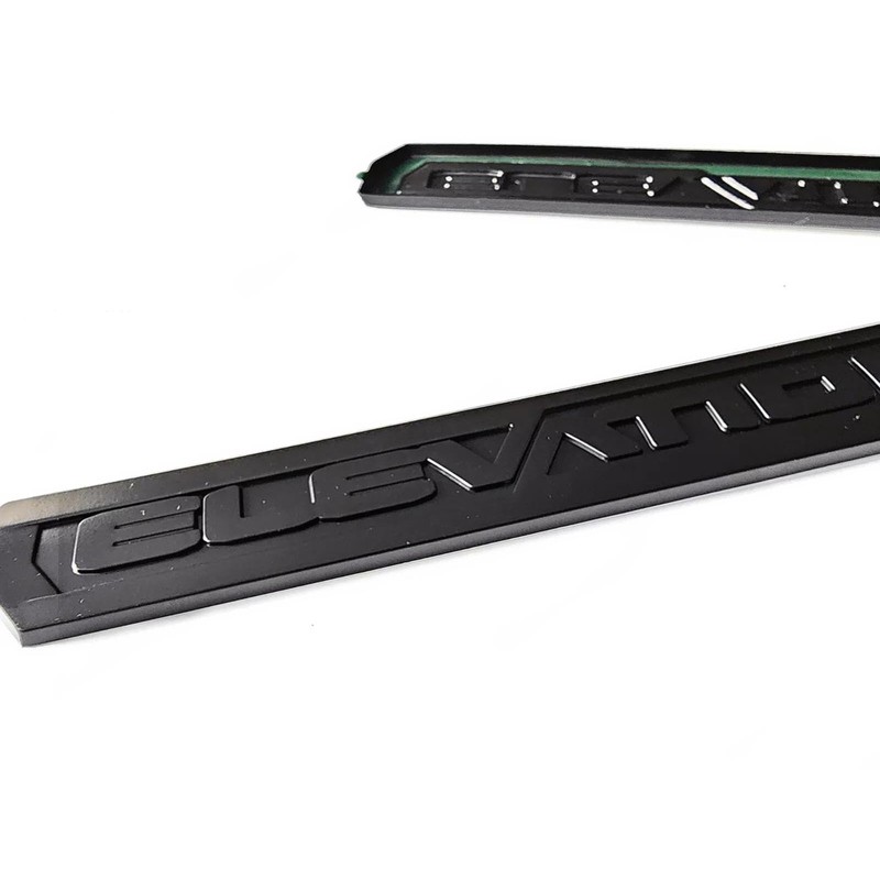 3Pcs Elevation Emblem Door Rear Badges Nameplate Sticker Replacement for
