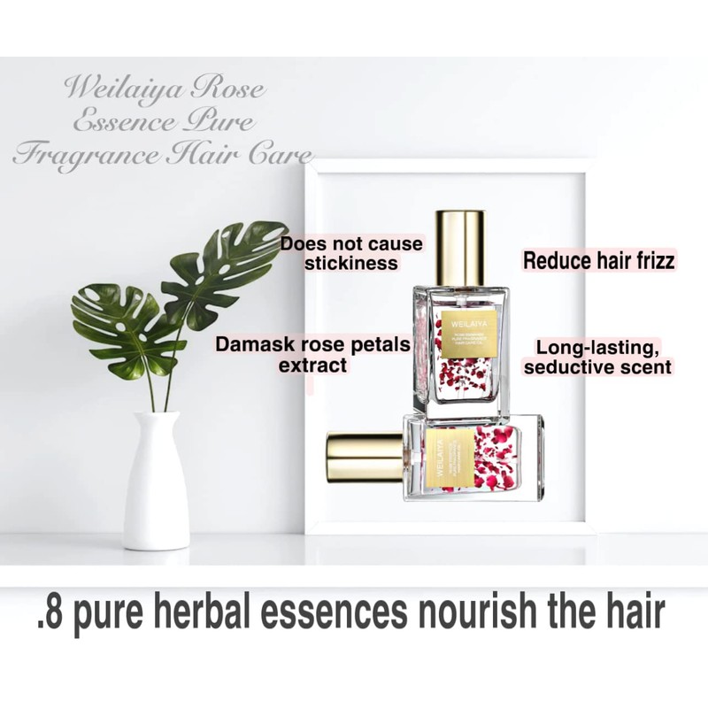 generic Weilaiya Rose Essence Pure Fragrance Hair Care Oil 1.41fl