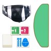 Coollooda Anti-Fog Sheet, Anti-Fog Shield, Pinlock Sheet, Clear, High Transmittance,