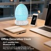 Dinosaur Egg Alarm Clock for Kids, Wake Up Light, Bluetooth