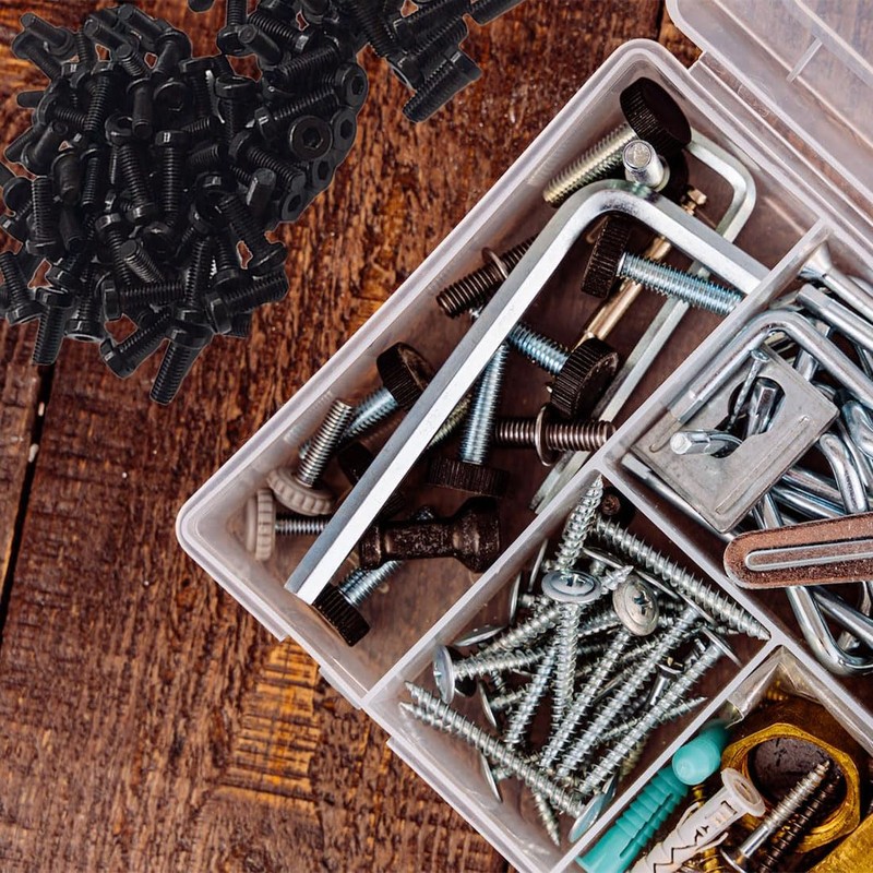 VIVIIHOO M5 x 10 mm Screw Set 50 Sets -