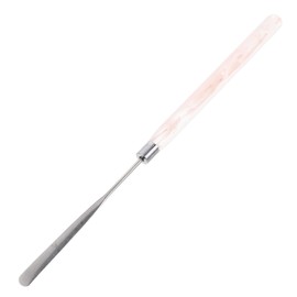 WOONEKY Multi-use Beauty Spatula Stainless Steel Makeup Mixing Rod Nail Art Palette Tool Essential for Liquid Foundation