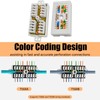 2Pcs Cat6 Junction Box RJ45 Ethernet Coupler High Speed Punch