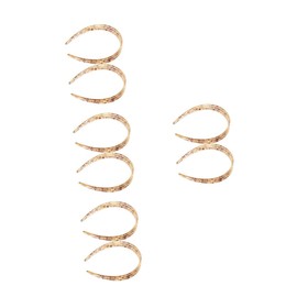 OATIPHO 8 pcs Non Slip Plastic Headbands with Triple Teeth Grip for Women and Lightweight Hairbands for Makeup Face Washing Outdoor Spa Versatile Stylish Hair Accessories