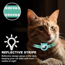 Bxpaw Airtag Cat Collar,Reflect
