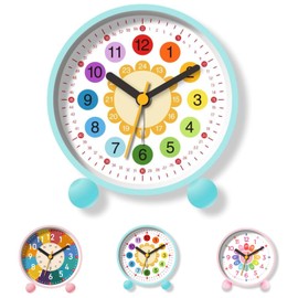 ZeiLaBang Kakadi Silent Learning Alarm Clock for Boys and Girls, Suitable for School Gifts, as a Gift for Children's Day