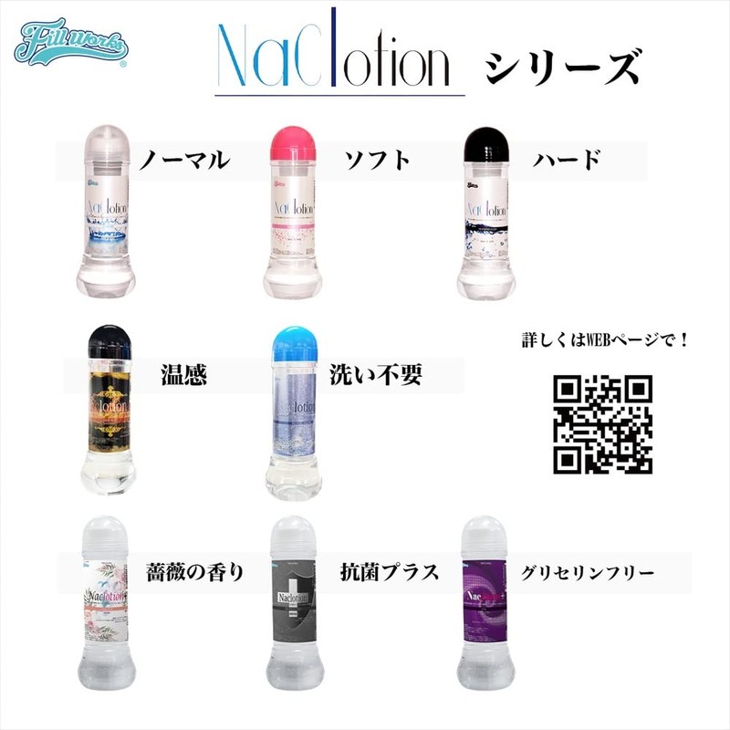 Fillworks NaClotion Nack Lotion Aroma Rose