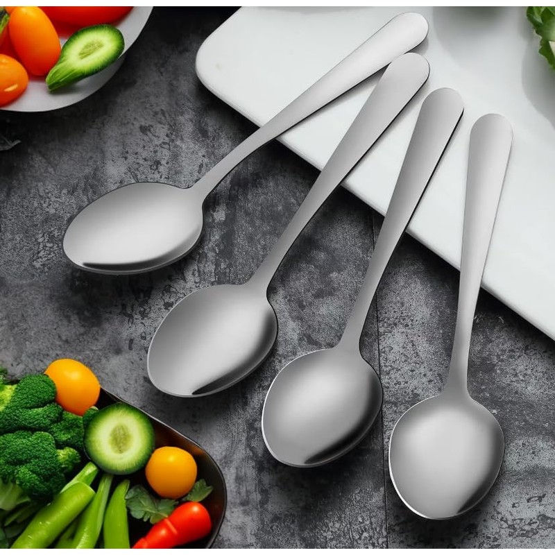 Maestro Craft Pack of 12 Pieces Stainless Steel Dinner Soup