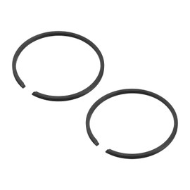 QUARKZMAN Piston Ring Set, 2 Pieces 31 mm x 1.5 mm Standard Size Piston Rings Suitable for Chainsaw Replacement Parts