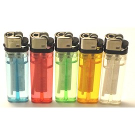 Disposable Lighters, Assorted Colors, Sold As A 50 Pack