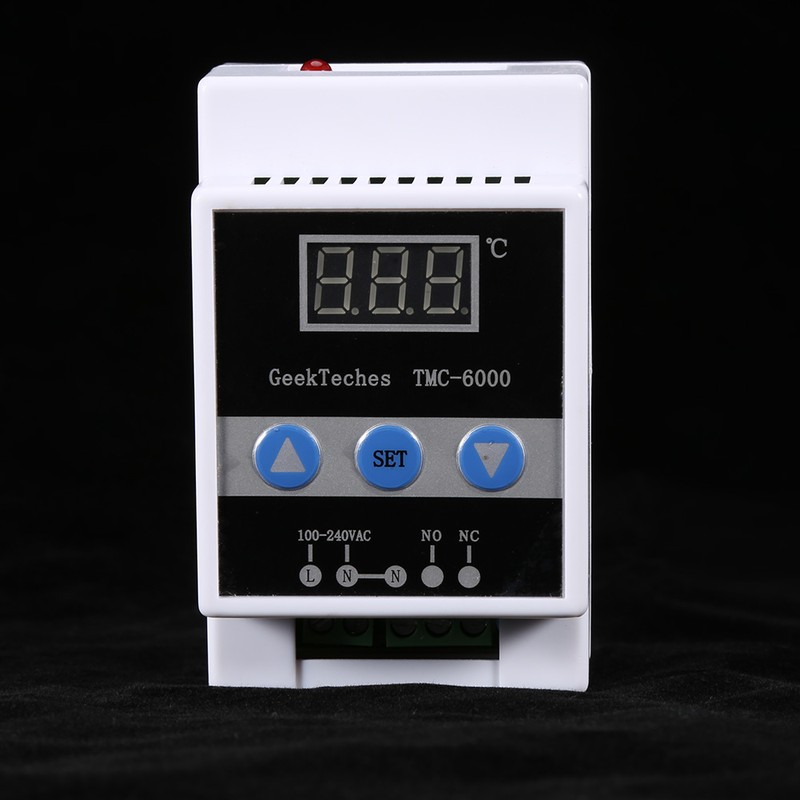 AC Digital LED Temperature Controller Thermostat with Air Sensor TMC-6000