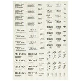 Kamejima Shoten Super Thin Sticker (Stylish) Hobby Sticker 1157