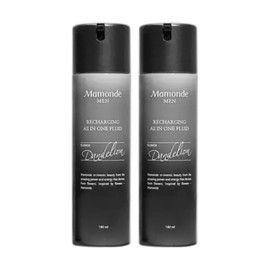 Mamonde Moisturizing Moisture for Men Soothing Easy Men’s All-in-One Men’s Recharging Fluid 180ml 2pcs / 마몽드 보습 모이스처 포맨 진정 간편 남성 올인원 맨 리차징 플루이드 180ml 2개