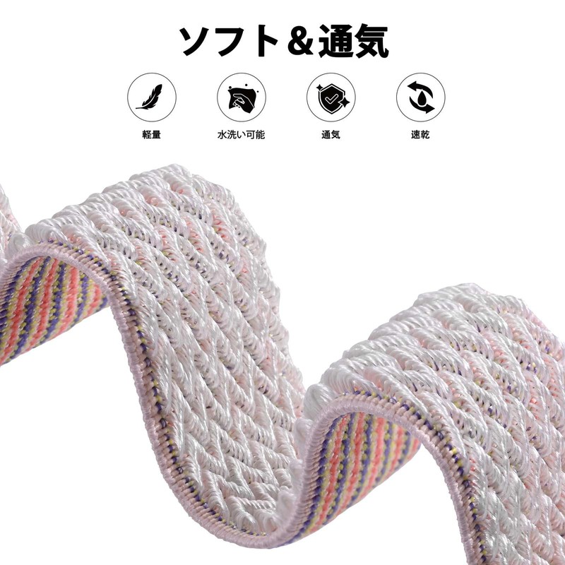 BISONSTRAP Watch Band, Nylon, Watch Strap, 0.6 inch (16 mm),