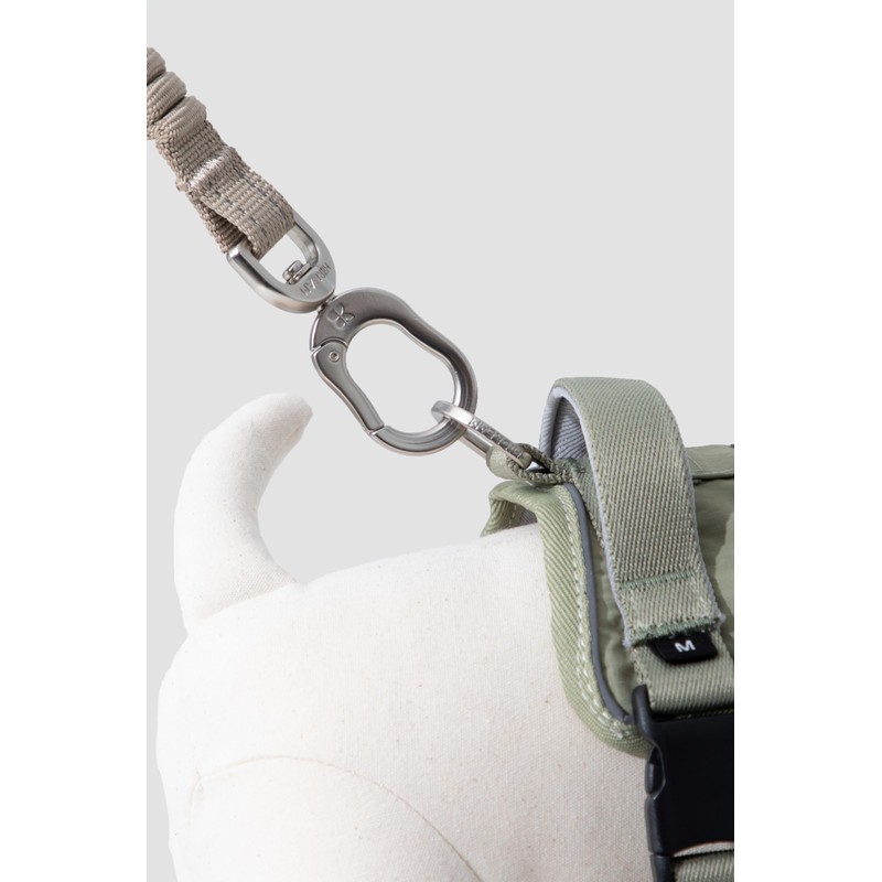 HiDREAM Valleyシリーズ犬用スピード着用引っ張り防止ハーネス ミルクブラウン S