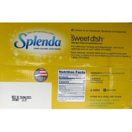Splenda Zero Calorie 100/200/400/80 - 200