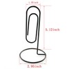 HJ Garden 1PC Black Study Note Holder Office Desk Paper