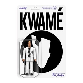 Super7 Kwamé Reaction Figures Wave 02 - Kwamé (White/Black Polka Dot) Action Figure