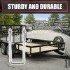 VIAGL U-Bolt Trailer Spare Tire Bracket, Spare Tire Carrier Galvanized