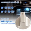 W11517331 W11117415 Range Surface Burner Knob Compatible with Whirlpool Electric