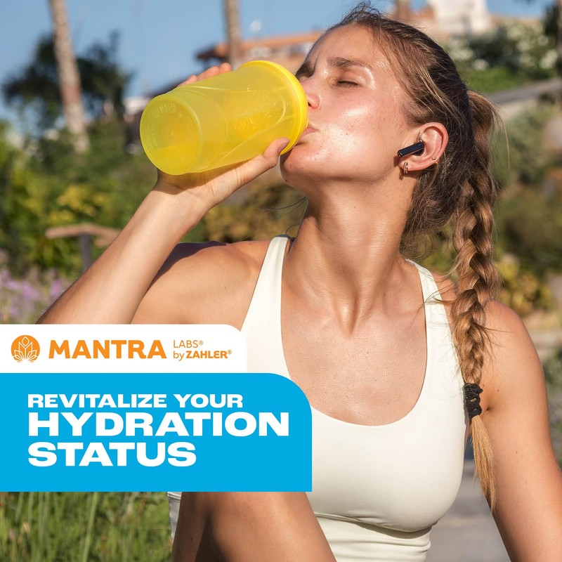 Zahler Mantra Game-Changing, Great-Tasting, Sugar-Free Hydration Supplement, Lemonade Flavor, 30