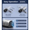 Upgraded Roller Knife Sharpener Kit | Electric Knife Sharpener with