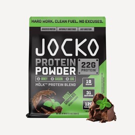 JOCKO MÖLK PROTEIN POWDER - Dietary Supplement for Muscle Health, Optimum Amino Acid Content:_Mint Chocolate