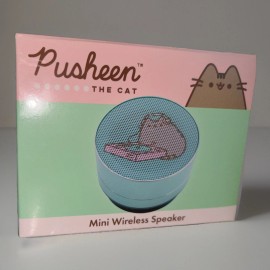 CultureFly PUSHEEN THE CAT Mini Wireless Speaker LED LIGHTING-HI QUAL SOUND- RECHARGEABLE