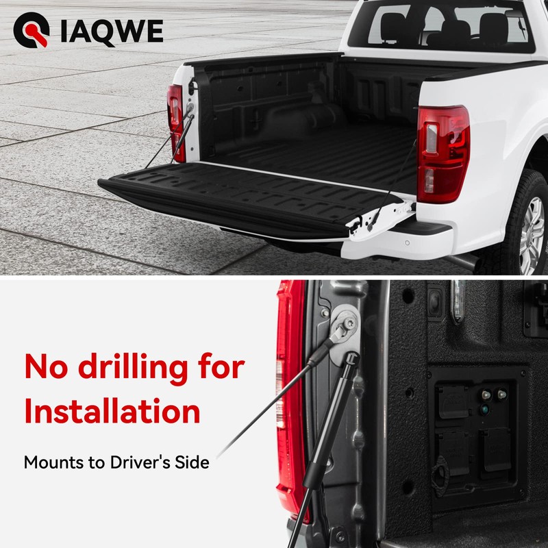 IAQWE 43200 Truck Tailgate Assist Shock Lift Kit,Pickup Tailgate Shock
