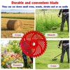 9" x36 Teeth Carbide Tipped Brush Cutter Blades,Weed Eater Blades