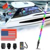 AddSafety 3FT Nav Lights for Boat, Plug-in Base Chasing Color