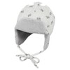 Sterntaler Baby Boys Hat Baby Aviator Hat Polar Bears, lightgrey