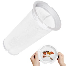 superbobi Fine Mesh Bag 004152451700 Replacement for Paramount Pool Skimmer Basket Screen, 600 Micron Skimmer Mesh Bag Fits for Paraskim DDC/EDC Debris Canister Replaces 004-152-451-700