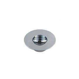 BlueVue Flip Top Drain with Snap-In Flange, Chrome