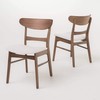 Christopher Knight Home Idalia Dining Chairs, 2-Pcs Set, Rubber Wood,