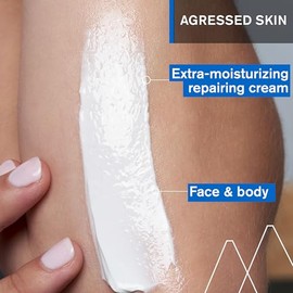 Uriage Bariederm-Cica Crema reparadora dermatológica multiusos 100ml - (pequeños cortes, quemaduras) para pieles dañadas con COBRE-ZINC y D-PANTENOL I