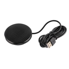 STOBOK 2pcs USB Conference Microphone for Laptop Omnidirectional Mic for Meetings No Driver Installation Required Compatible and for Conferencing