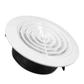 Outanaya Adjustable Abs Exhaust Vent Cover for Indoor Air Ventilation Durable Wall Ceiling Grille for Kitchen Living Room and Bedroom Efficient Air Exchange System