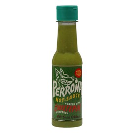 La Perrona Green Chiltepin Hot Sauce 5 Ounce Bottle | Chiltepin Pepper Salsa Picante | Extra Spicy | Handmade