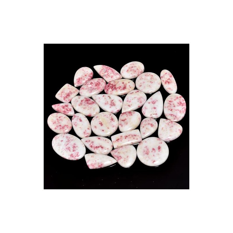 Natural Cinnabar Gemstone- Healing Crystals for DIY Jewelry Making -Loose