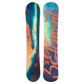 5th Element Afterglow Snowboard for Women Hybrid Rocker Design-All Mountain Performance for Beginners and Intermediate Snowboarders (138cm)