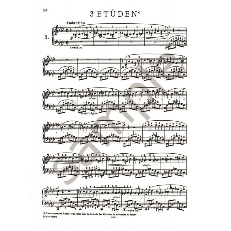 Etudes - Piano - Book