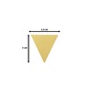 Vaessen Creative Triangles Motif Punch, 2 x 1.9 cm, Punch