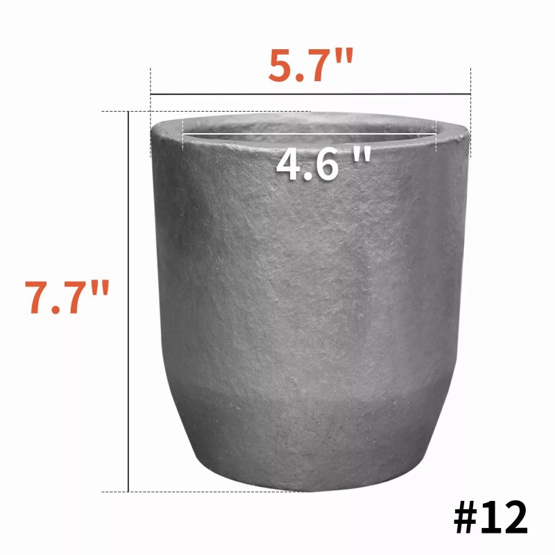 CANALHOUT 14KG Silicon Carbide Graphite Crucibles,Melt